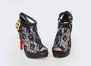 2013 fashion lady high heel summer sandal shoe