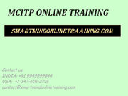 MCITP ONLINE TRAINING | MCITP Online Training in CANADA,  MALAYSIA.