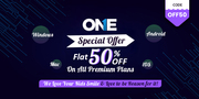 50% OFF using TheOneSpy OFF50 coupon on all products 