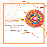 Send RakhiHampers to India with Express,  Same-Day and Mid-Night Delive