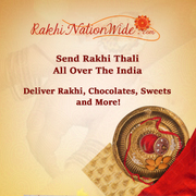 Send Rakhi Thali to India with Free Delivery: Order Now on Rakhination