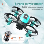 RC Drone with 360° Rotation,  Strong Power Motor
