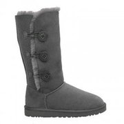 Womens Ugg Bailey Button Triplet Boots 1873 Grey 